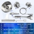 6 Piece Metal Transmission Oil Filling Tool For Benz 725 0 9 Speed Includes Level Inspection Hybrid Models