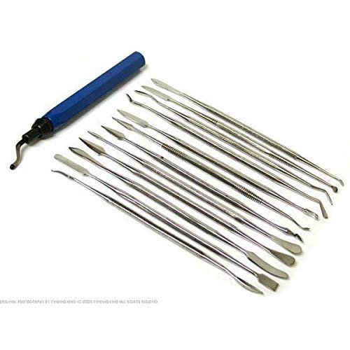 13 Wax Carvers Polymer Clay Sculpting Spatula Tool Set