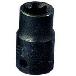 Kti224 External Torq E-14 3 8 In Socket Chrome Vanadium Steel Star Drive For 8 Tools