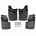 4pcs Mud Flaps Splash Guards Mudguards Replacement For 2016-2023 Toyota Tacoma Front And Rear 345-35170 Pt345-35170 