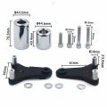 Smt- Aluminum No Cut Frame Slider Crash Protector Compatible With 2011 2012 2013 Suzuki Gsxr 600 750 B01726bsj6