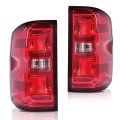 Tail Lights Assembly W Wiring Harness Fit Chevy Silverado 2500 Hd 3500 Gmc Sierra 2016 2017 2018 2019 Left Right Rear Brake 