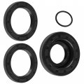 Caltric Rear Differential Seal And O Ring Kit Compatible With Honda Foreman 450 Trx450es 4x4 1998 1999 2000 2001