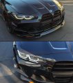 Real Carbon Fiber Headlight Cover Eyelid Eyebrow Compatible For 2021-2023 Bmw G80 M3 G82 G83 M4 G22 G26 I4