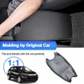 Autorder Custom Fit For 2016-2022 Honda Hr-v Hrv Accessories Carbon Fiber Armrest Cover Waterproof Anti-scratch Leather