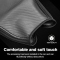 Autorder Custom Fit For 2016-2022 Honda Hr-v Hrv Accessories Carbon Fiber Armrest Cover Waterproof Anti-scratch Leather