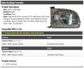 Right Passenger Side Halogen Headlight Assembly Compatible With 2000-2004 Toyota Tundra