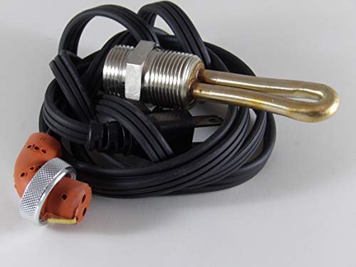 Engine Heater Kit For 2014 Ram 2500 6 7l L6 Diesel Ohv Turbocharged 750 Watts 110 120 Volts 3 4 In Npt Diameter With Cord And