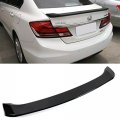 Gloss Pre-painted Black Trunk Spoiler Lid For 2012-2015 9th Gen Honda Civic Sedan Fb 