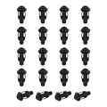 20 Set M8x34 5mm Jack Nuts Carbon Steel Zinc Finish Expansion Screw Petal Multi-grip Insert Rivet Nut Fasteners For Hollow Wall 