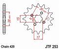Jt Sprockets Jtf253 13 13t Steel Front Sprocket Black