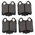 Brake Pads Rear Set Ceramic Posi-quiet Durable Mechanics Choice For 1998-2000 Lexus Gs400