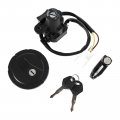 Topteng Fuel Gas Cap Ignition Switch Helmet Lock Assy For Kawasaki Klx300 2021-2023 Klx300sm Supermoto 27005-5185 27005-0697