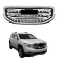 Front Grille Black With Chrome Molding And Frame Replacement For Acadia 2017-2019 84431667 