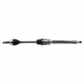 Trq Front Cv Axle Assembly Set For 2011-2015 Ford Fiesta