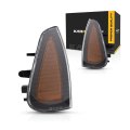 Side Marker Light Assembly Pair For 2005 To 2010 Dodge Charger Driver And Passenger With Bulbs Replaces Ch2550124 Ch2551126
