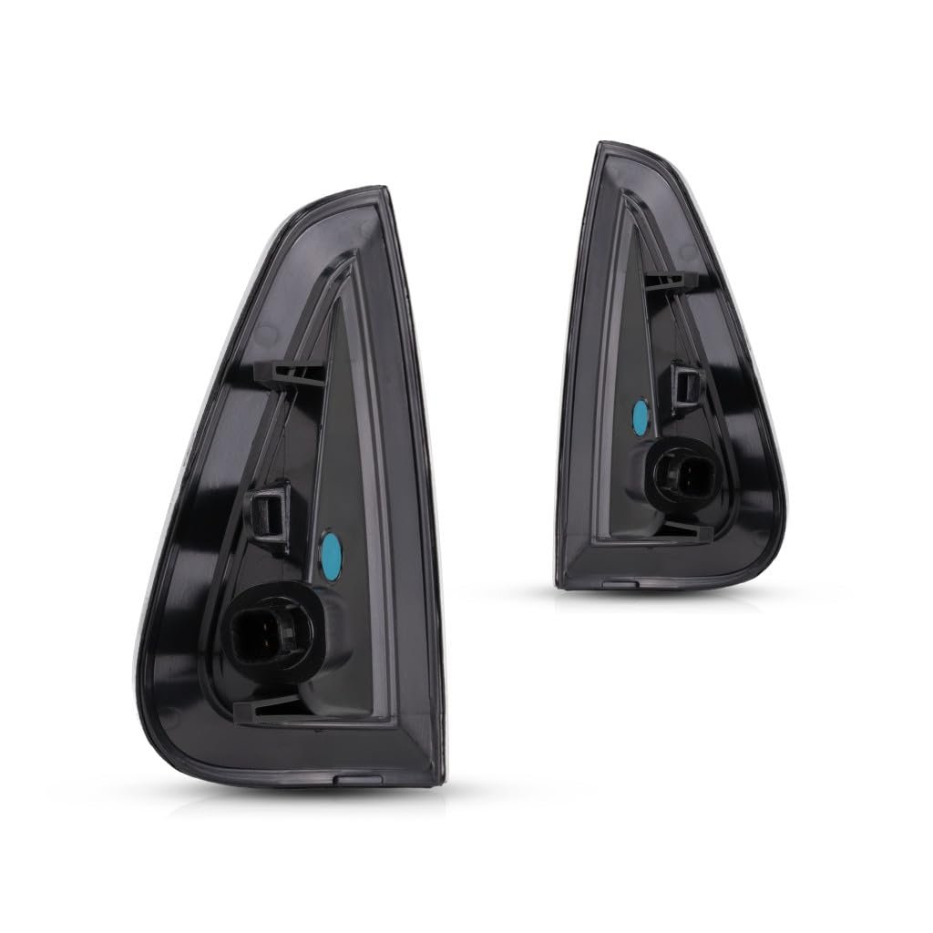 Side Marker Light Assembly Pair For 2005 To 2010 Dodge Charger Driver And Passenger With Bulbs Replaces Ch2550124 Ch2551126