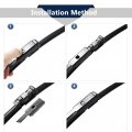 X Autohaux 1 Pair 26 14 Front Windshield Wiper Blades Set Replaces Black For Chevrolet Trax 2018