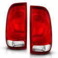 Amerilite For Ford F-series F150 F250 F350 Superduty Clear Red Factory Style Oe Replacement Assembly Halogen Tail Lights Brake