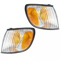 Partomotive For 01-03 Sienna Van 3 0l Corner Turn Signal Park Light Lamp Assembly Set Pair 