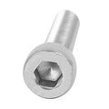 Uxcell M5x25mm Thread 304 Stainless Steel Hex Socket Head Cap Screw Bolt Din912 25pcs