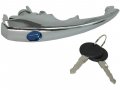 Exterior Chrome Door Handle With Keys Left Or Right For 1968-1970 Volkswagen Karmann Ghia 