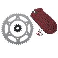 Fits Honda Cr125r Crf250r Crf250x Red Chain Sprocket 13 49 114l 