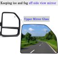 Passenger Side Heated Upper Mirror Glass For 2015 2022 Ford F150 F250 F350 F450 F550 Super Duty Truck Right Towing Mirrors