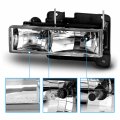 Amerilite Factory Style Obs Headlights Set For Chevy Gmc Pickup Truck 1500 2500 3500 Passenger And Driver Side