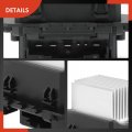 A-premium Hvac Heater Blower Motor And Resistor Assembly Compatible With Mazda Vehicles 6 2010 2011 2012 2013 Front Replace