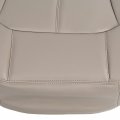 Hecasa Driver Bottom Synthetic Leather Seat Cover Tan Compatible With 1999-2002 Chevy Tahoe Suburban 1500 2500 Lt Ls Z71