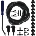 Windshield Washer Sprayer Nozzle Kit For Chrysler Town Country 2008 To 2016 Replaces 5116079aa 5113049aa 5303833aa 55077460aa