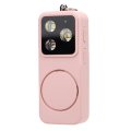Keenso Keychain Flashlight Rechargeable Mini Led With Long Battery Life Compact Portable Bright Light For Dog Walking And