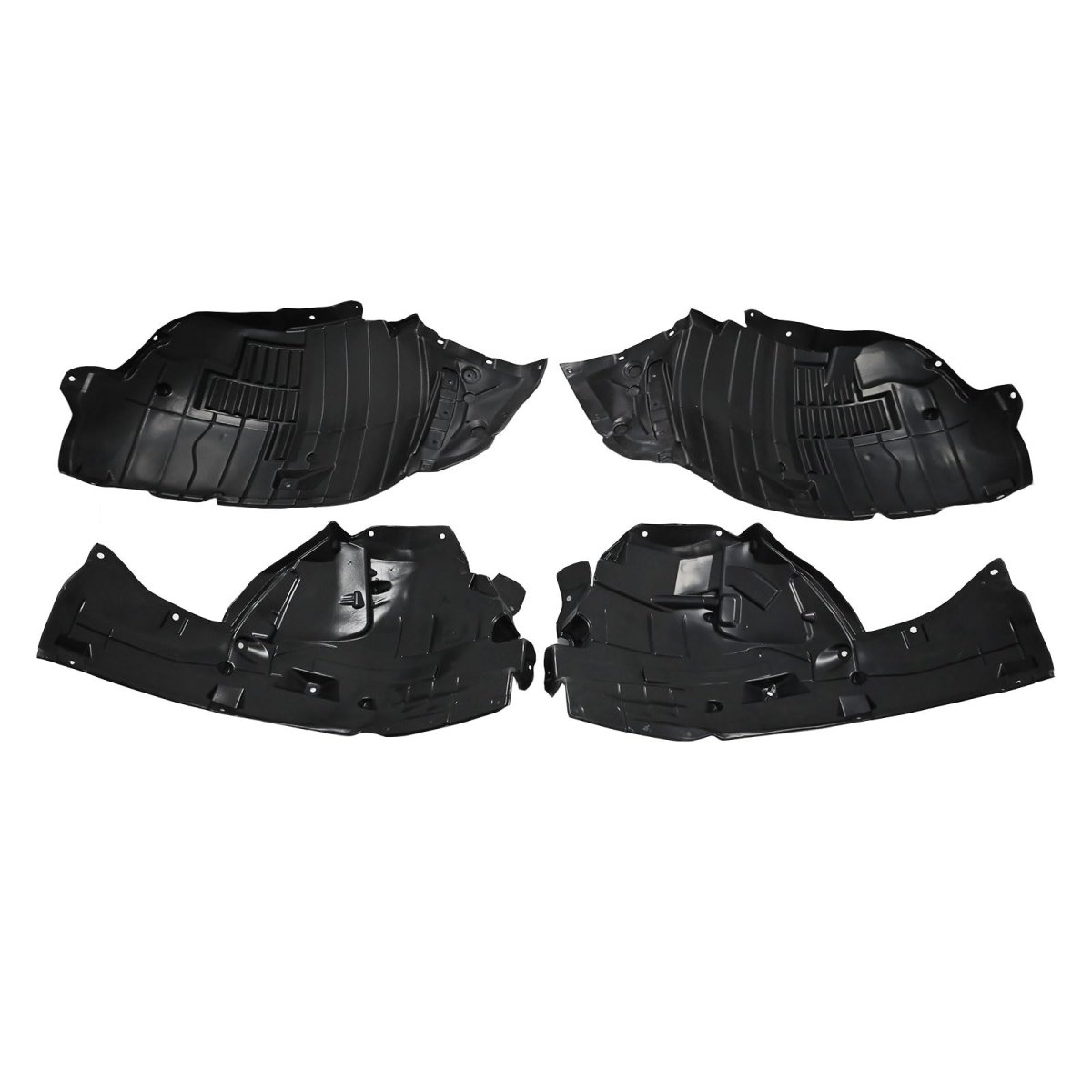 Secos Set Of 4 Fender Liners Inner Driver Passenger Side For Infiniti Q50 2014-2023 Replace 638404ga0a 638404ga0b 638414ga0a