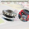 Chikia Clutch Driver Pulley 3 4 Bore For Coleman Kt196 30 Series Go Kart Mini Bike Torque Converter Comet Manco 212cc Max 6 5