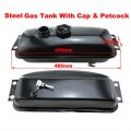 Tc-motor Gas Fuel Petrol Tank With Cap Petcock For 150cc 250cc Go Kart Dune Buggy 150fs 150gkh-2 150gkm-2 250fs