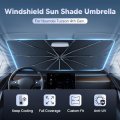 Windshield Sun Shade Umbrella For 2022-2026 Hyundai Tucson Accessories Upgraded Ice Crystal Material Easy Setupshade Car 100