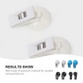 Vaguelly Car Pcs Ticket Visord Clamps Mounted Clip Suction Cup Clamp Sunglasses Car Sucker Spring Steel Business Card Cuelly