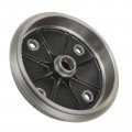 Caltric Front Brake Drum Hub Compatible With Kawasaki 41038-1227