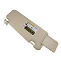 Jdmspeed New Tan Beige Left Driver Side Sun Visor With Vanity Light Replacement For Toyota Highlander 2008-2013