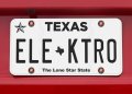 Elektroplate Usa License Plate Frame Screw Caps Marine