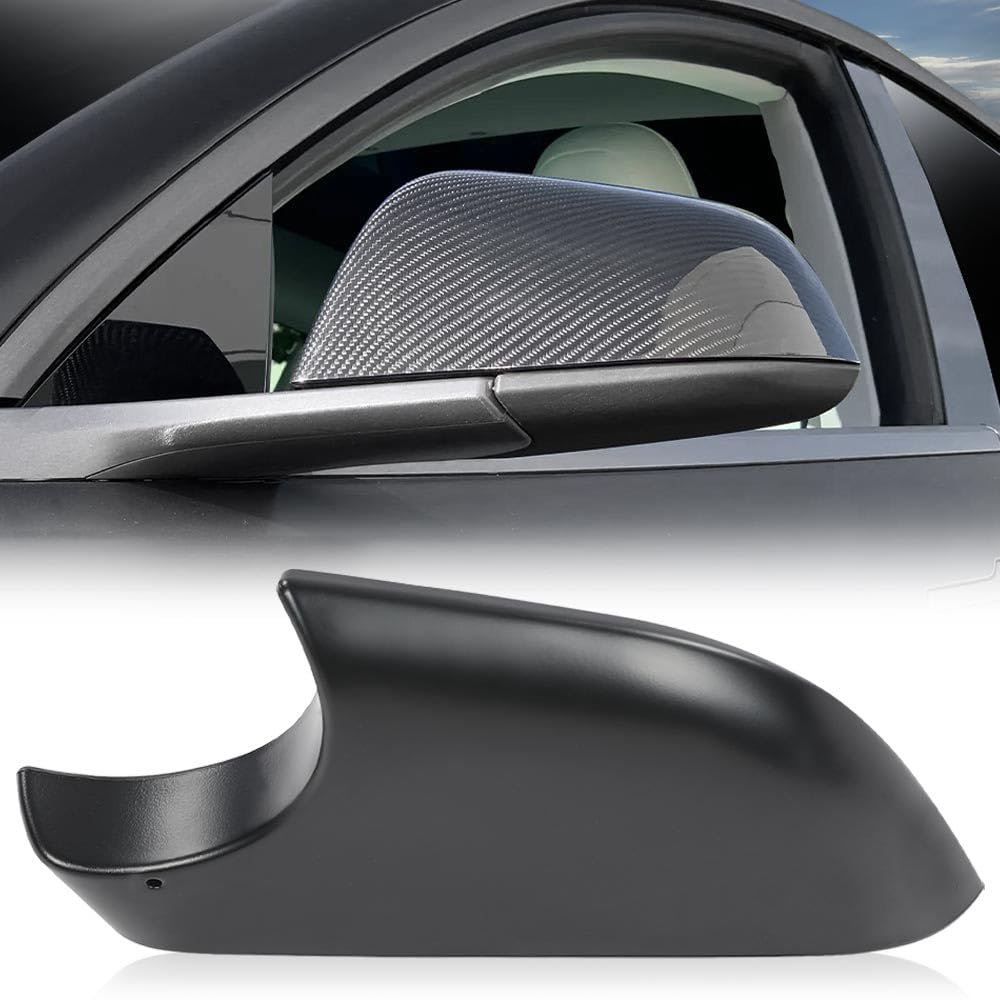 Left Side Rearview Mirror Lower Cover Holder Tray Black For Tesla Model 3 2017 2018 2019 2020 2021 2022 Part Number 22873005
