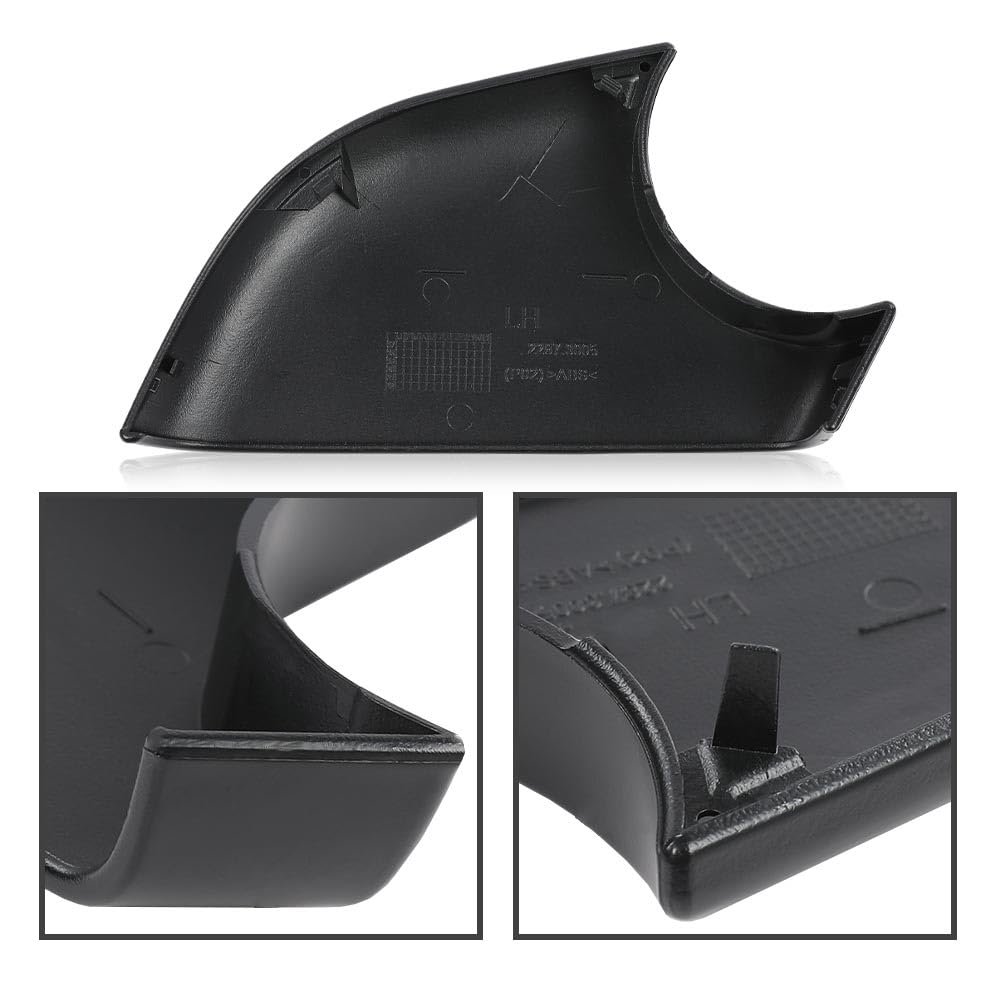Left Side Rearview Mirror Lower Cover Holder Tray Black For Tesla Model 3 2017 2018 2019 2020 2021 2022 Part Number 22873005