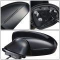 Ma1320181 Oe Style Powered Driver Left Side View Door Mirror Compatible With Mazda 3 14-15
