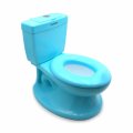 Portable Blue Toddler Potty Training Toilet W Flushing Sound Baby Chair Seat Kid P N Et-baby004-blue 