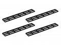 Decor Grates Frp214 Pristene Air Filter Retainer For Registers 2 By 14 4 Pack Black 