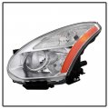 Acanii For 2008-2013 Nissan Rogue Halogen Model Headlamp Headlight Head Lamp Replacement Assembly Left Driver Side