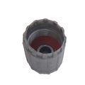 10pcs Gray Tpms Service Kit Tire Valve Stem Caps Cap For Car Truck