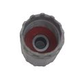 10pcs Gray Tpms Service Kit Tire Valve Stem Caps Cap For Car Truck