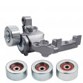 Drive Belt Tensioner 3 Pulley Replacement For Toyota 4runner 03-09 Fj Cruiser 07-09 Tacoma 05-15 Tundra 05-11 4 0 V6